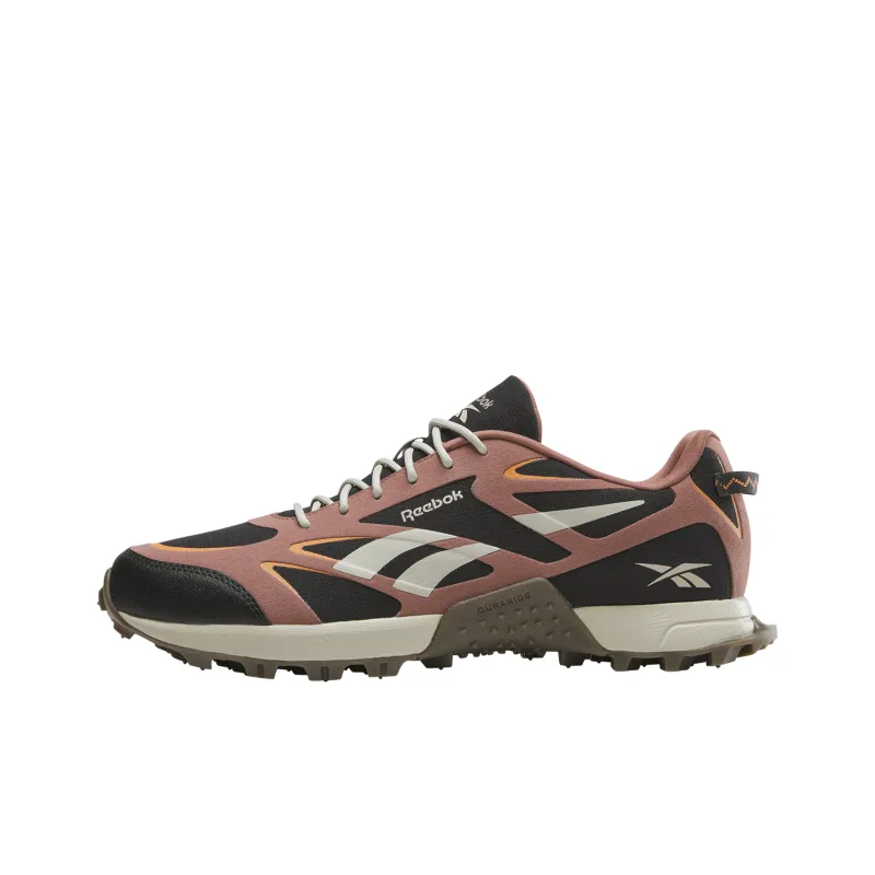 Reebok Wear Resistant Slip Resistant Low Top Running Shoes Unisex Black/Khaki-0