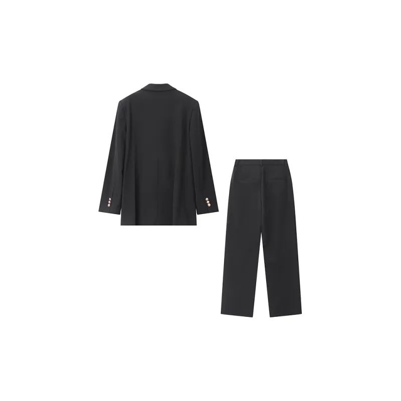 Miss Burde Business Suits Women's Black-1