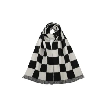 Red Bean Cashmere Knit Scarves Women's