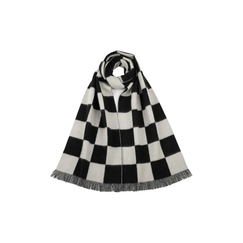 Red Bean Cashmere Knit Scarves Women's-0