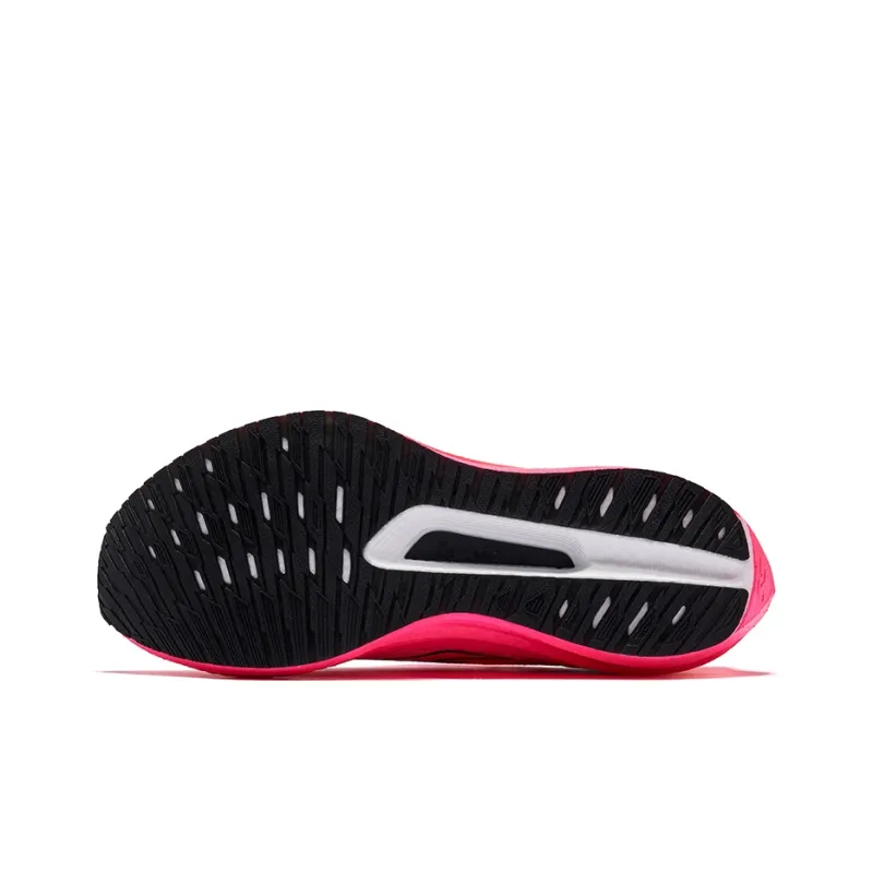 Erke Dust 3.0 Cushioning Rebound Low-Top Training Running Shoes Men's Fluorescent Fuchsia Jet Black-4