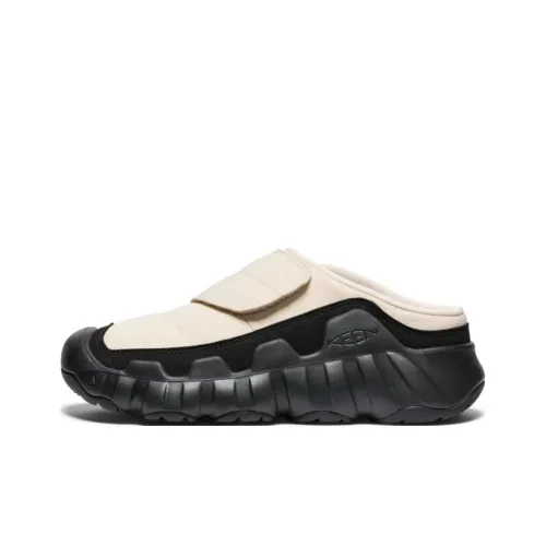 KEEN Anti-Slip Wear-Resistant Low-Top Casual Shoes Women's Beige Black