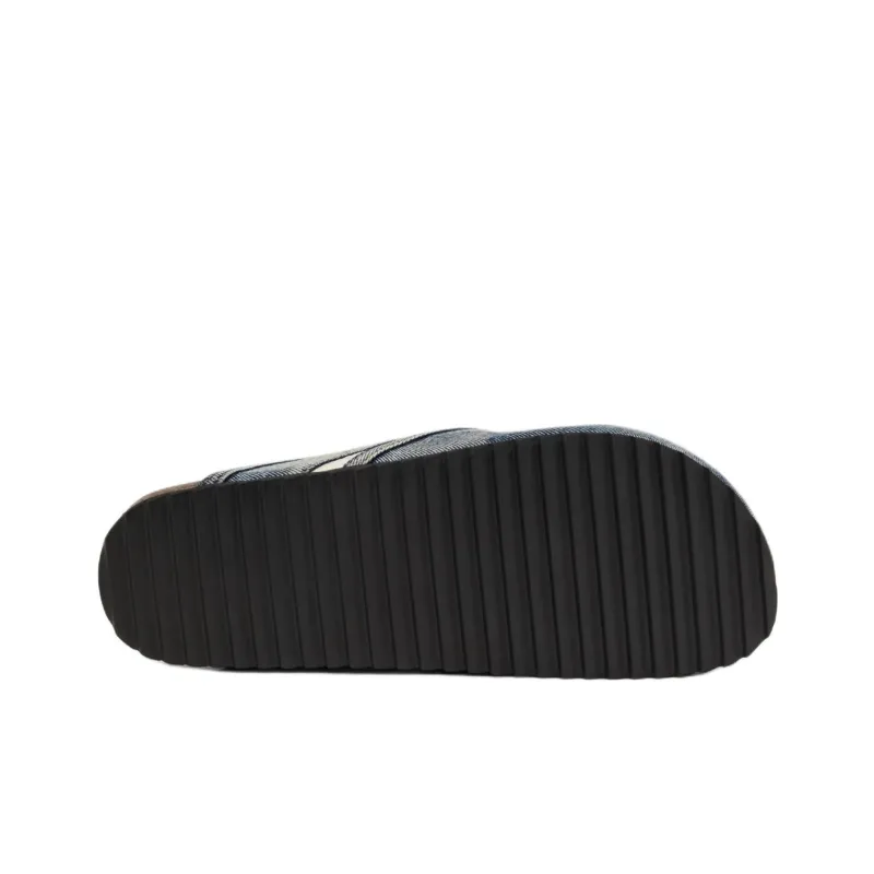 DIESEL D Woodstock Slip On Denim Mules-5