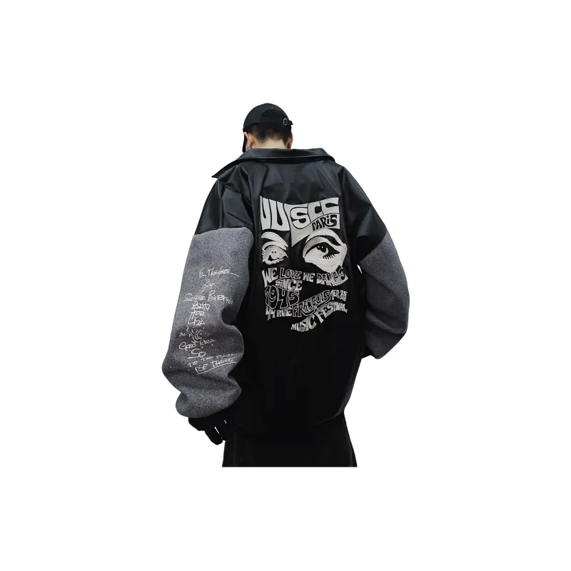 UUCSCC Jackets Coats Men's Black-4