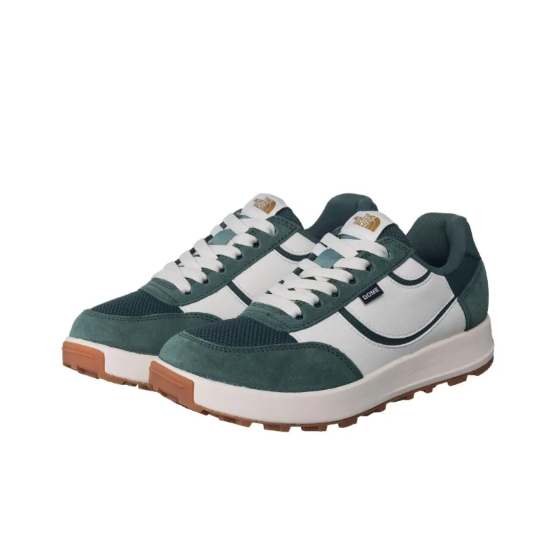 THE NORTH FACE Dome Anti Slip Wear Resistant Low Top Casual Shoes Unisex White Green-3