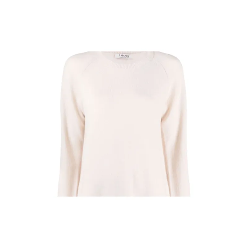 MaxMara Cashmere Sweaters Women's White-4
