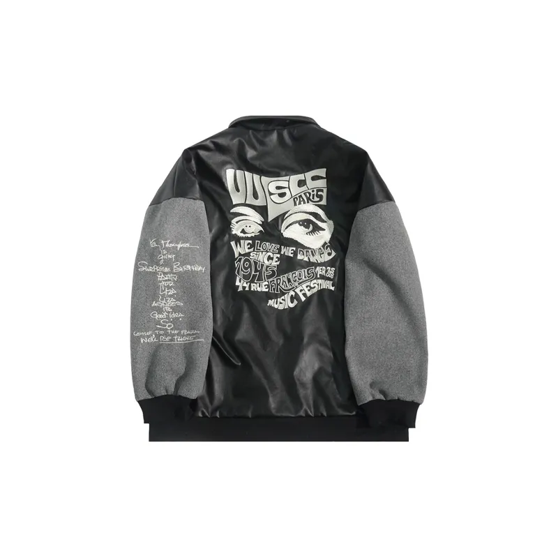 UUCSCC Jackets Coats Men's Black-1