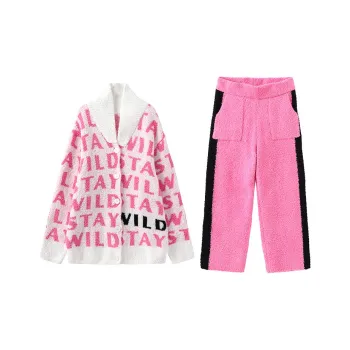 WILD ROOMS Pajama Set Women's Pink Mold Resistant
