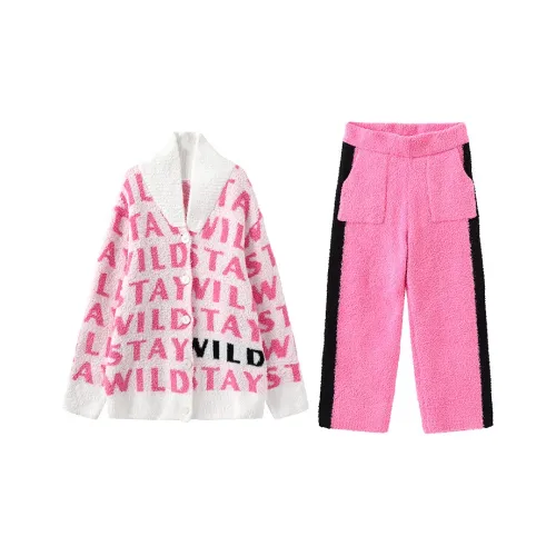 WILD ROOMS Pajama Set Women's Pink Mold Resistant