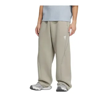 Adidas Knitted Sweatpants Men's Leather Gray