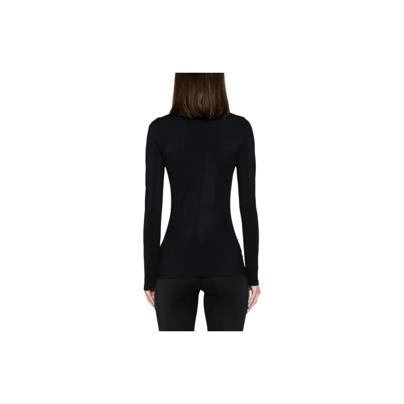 JIL SANDER + Crewneck Long Sleeved T Shirt-2