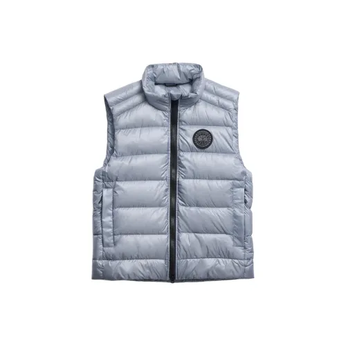 Canada Goose Vest Men's Light Silver Blue