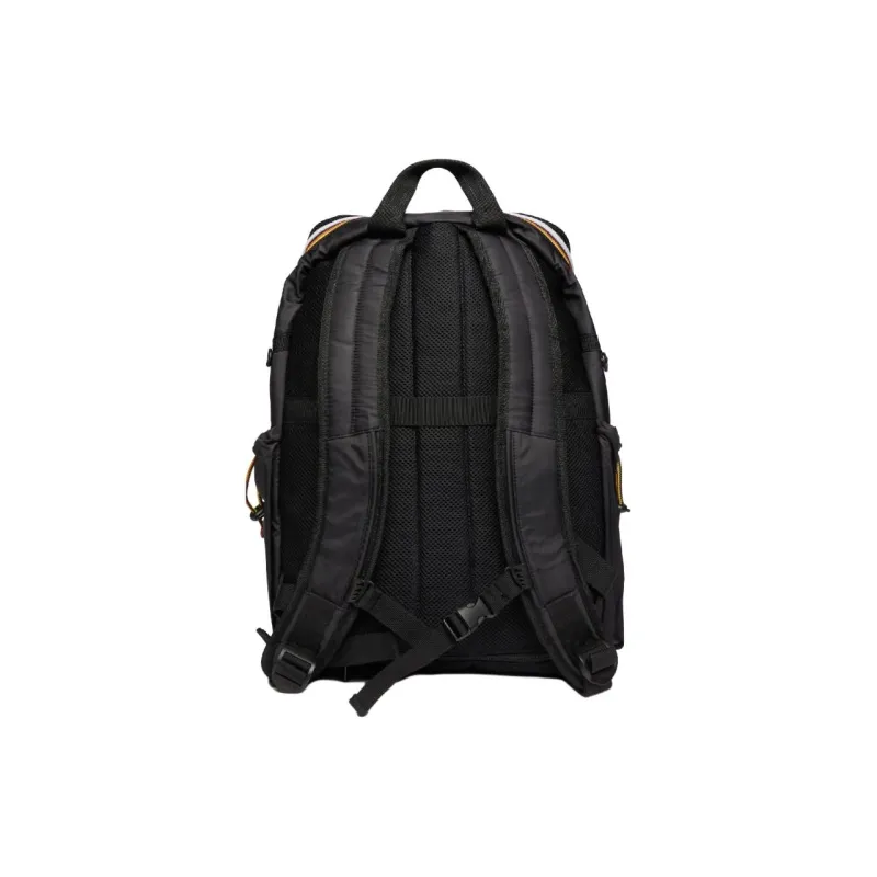 K-WAY Nylon Backpack Men's Black-2