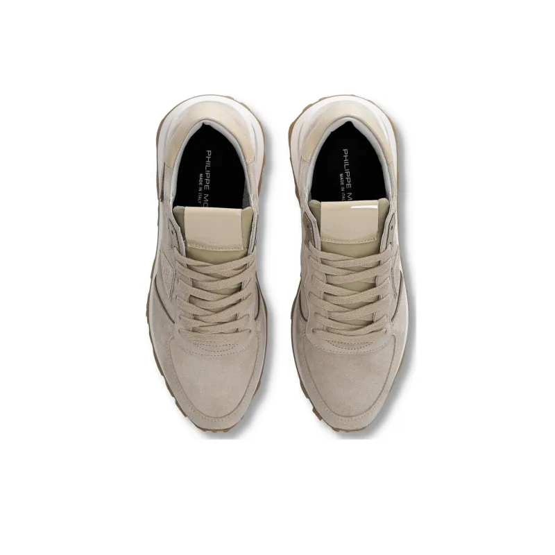 PHILIPPE MODEL Tropez Haute Wear Resistant Low Top Casual Shoes Women's Umber-4