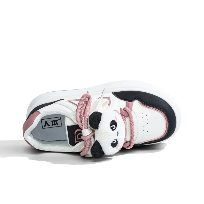 RENBEN Height Increasing Cushioning Lightweight Low-Top Skateboard Shoes Women's-8