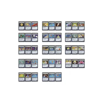 BANDAI HUNTER×HUNTER GREED ISLAND I Reward Curse Text Card IP/Anime Cards 3 Pieces