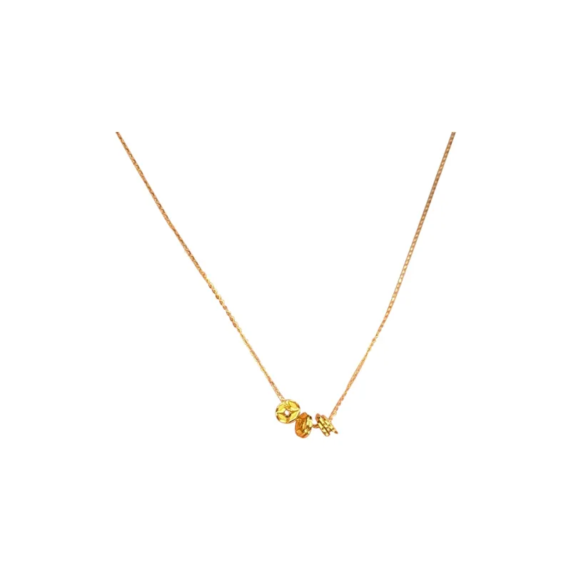 Asia Star Alloy Necklaces Women's-3