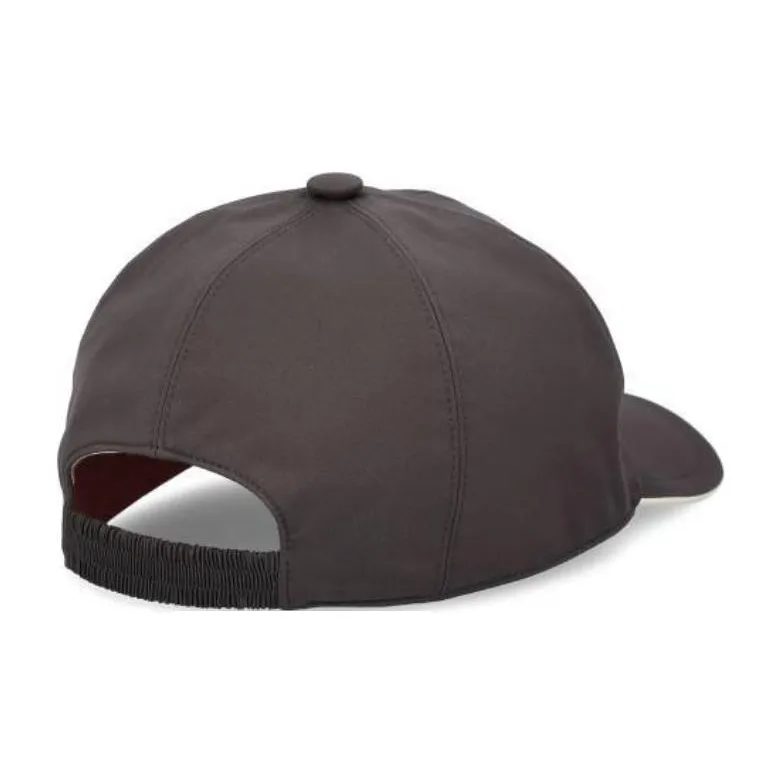 Loro Piana Nylon Baseball Caps Men's Umber-1