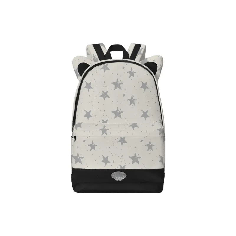 ONRF Polyester Students Backpack Regular Women's Star Grain Silver-0