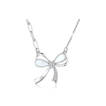 CLARKIA FLOWER Zircon Necklaces Women's