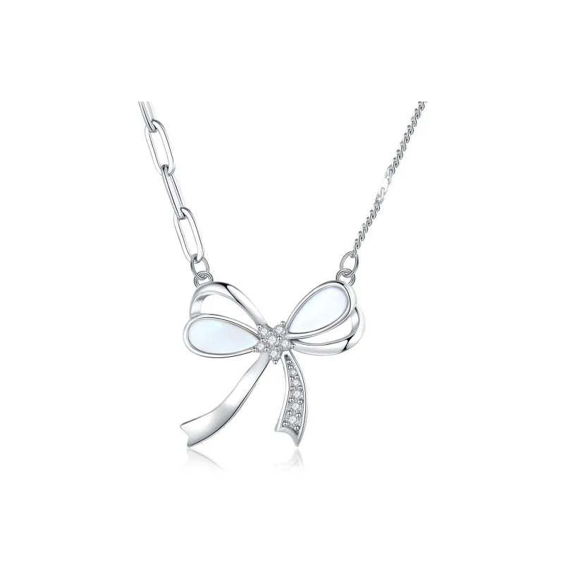 CLARKIA FLOWER Zircon Necklaces Women's-0