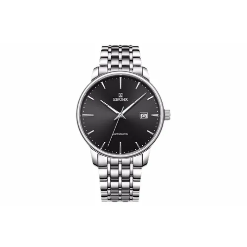 EBOHR 오토매틱 메커니컬 무브먼트 남녀공용 EBOHR 마스터 컬렉션 중국 시계 42mm*42mm*42mm 블랙
