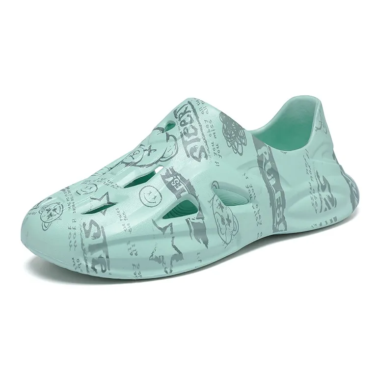 BEAR UNION Closed Toe Slippers Khaki-15