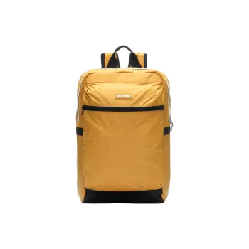 K WAY Nylon Backpack Regular Unisex Ginger Yellow