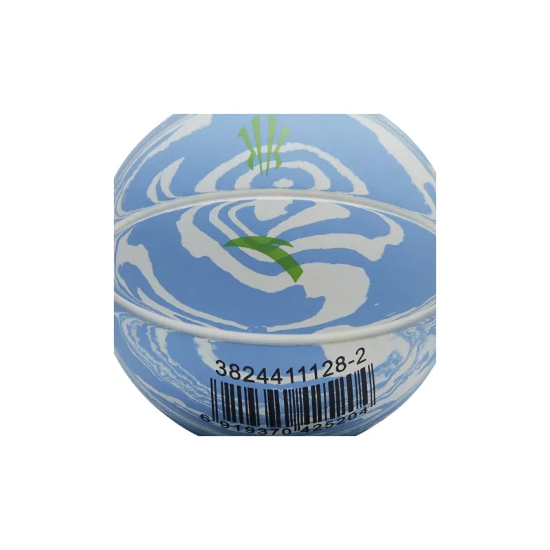 Antakids Kerry Owens Series Rubber Basketball Blue White MINI Ball Quiet Kids'-3