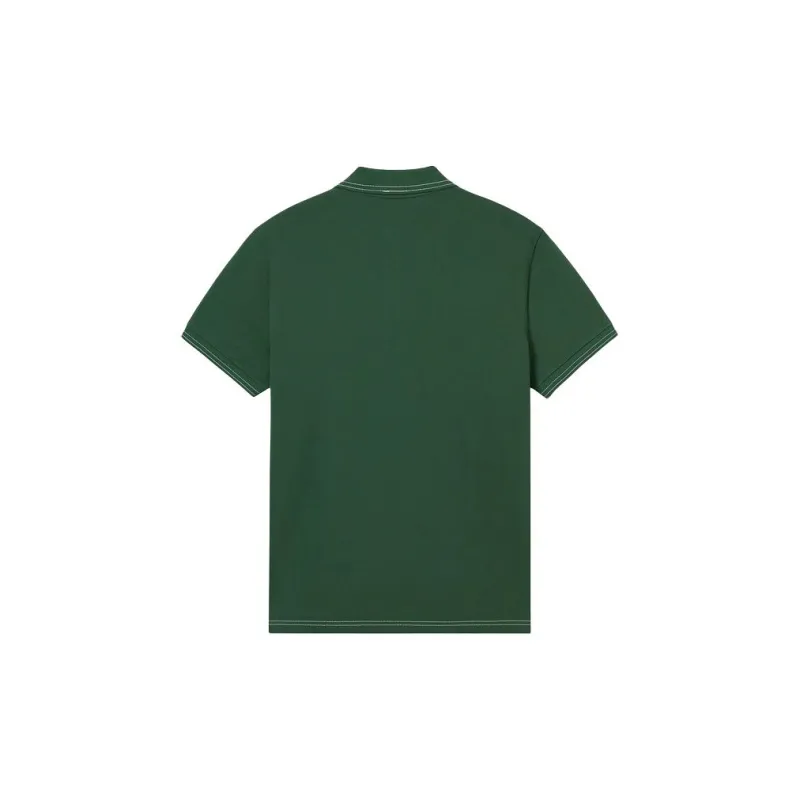 LACOSTE Polo Shirt Men's Crocodile Green-1