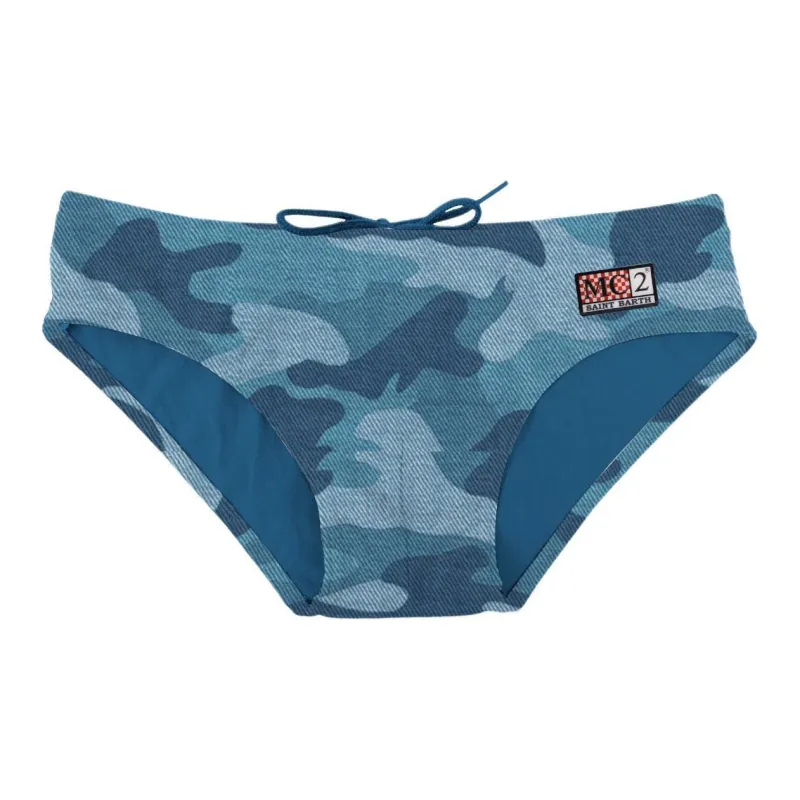 MC2 SAINT BARTHELEMY Underpants Men's 1 Pack Blue-0
