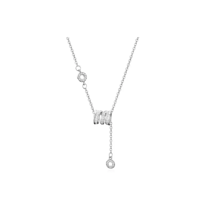 Master Kim Sterling Silver Necklaces Unisex-0