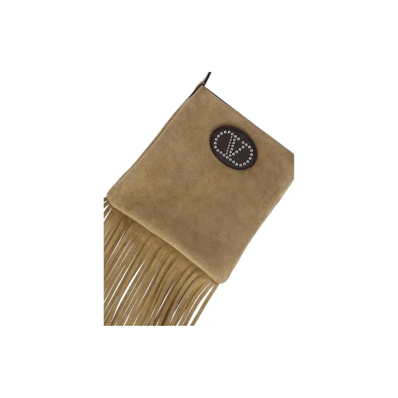Valentino VLogo Signature Fringed Edge Crossbody Bag-3