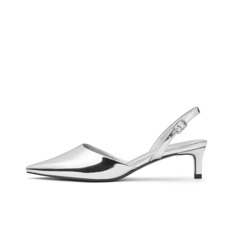 CHARLES&KEITH Small Ck One Strap Sandals 4.8cm Women's-4