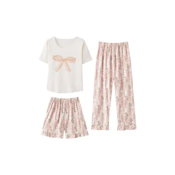 Xiang Ning Pai Pajama Set Women's Pink