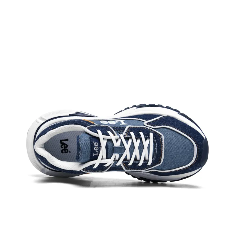 Lee Fashionable Business Casual Versatile Low-Top Chunky Sneakers Men's-3