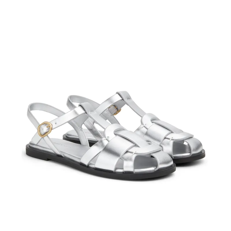 CHARLES&KEITH Small Ck Roman Sandals 1.3cm Women's-1