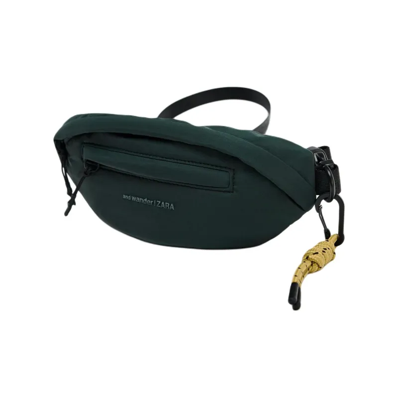 ZARA And Wander Collaboration Polyamide Crossbody Bags Fanny Pack Sling Bags Women's Black-1