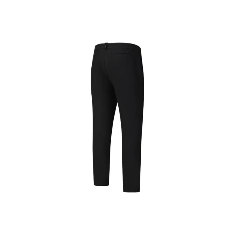 FILA Golf Collection Knitted Sports Pants Men's Pitch Black-2