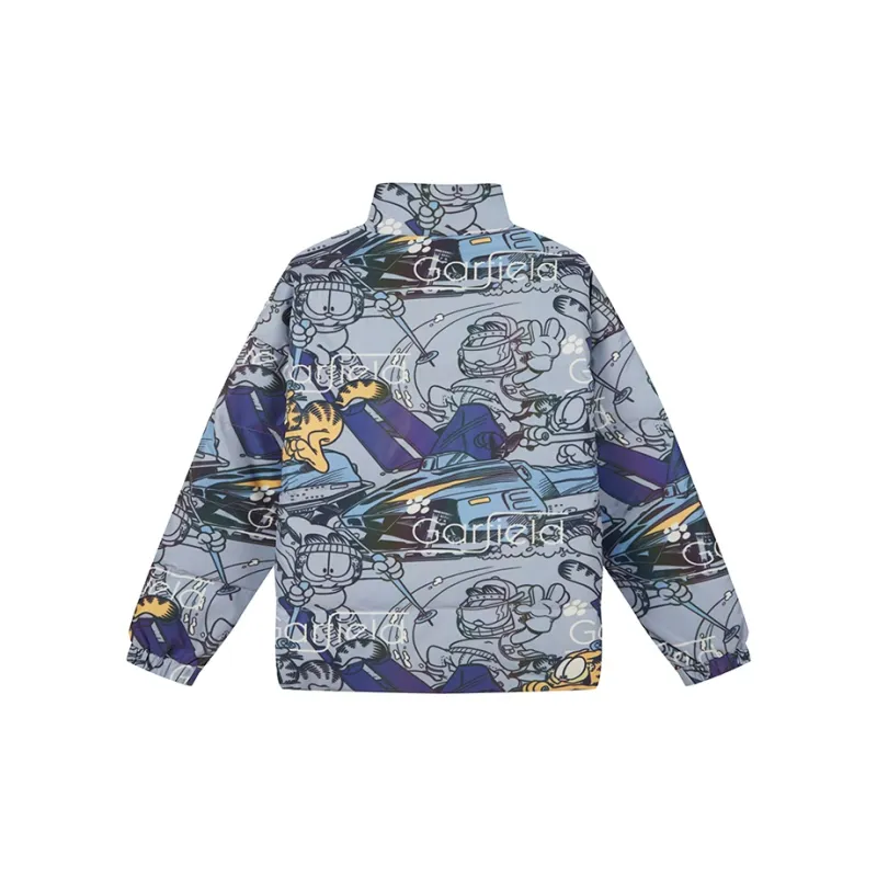 FUN X Garfield Down Jacket Unisex Gray-1