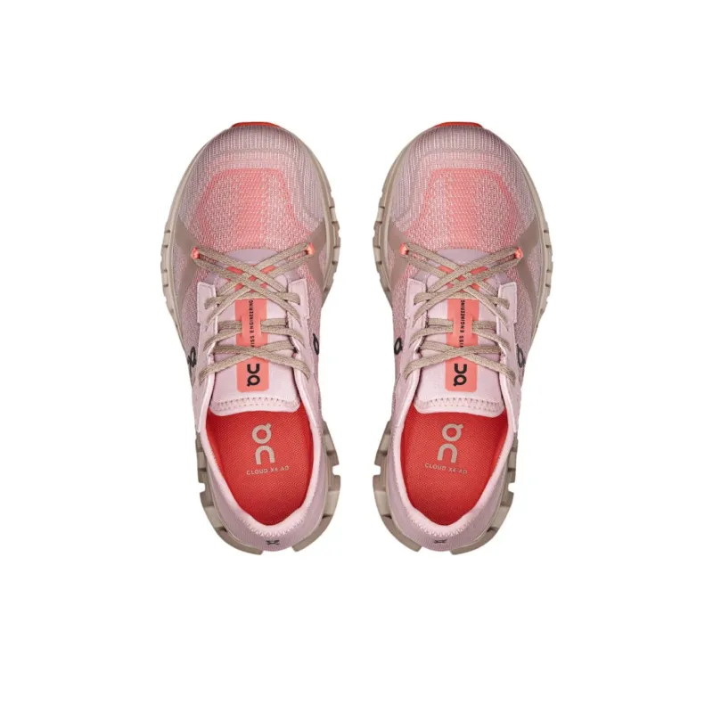 On Running Cloud X 4 Ad Mauve SalmOn Women's-3