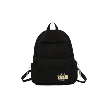 Alcohol Dragon Nylon Backpack Regular Unisex Black White Pink/Red Blue