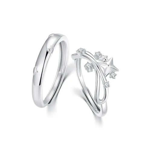 SEVEN COOK S925 Silver Rings Unisex