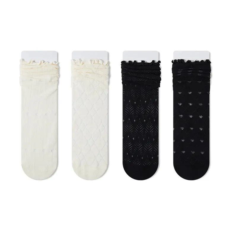 Moremoli Mid Calf Socks Women's 4 Pack-2