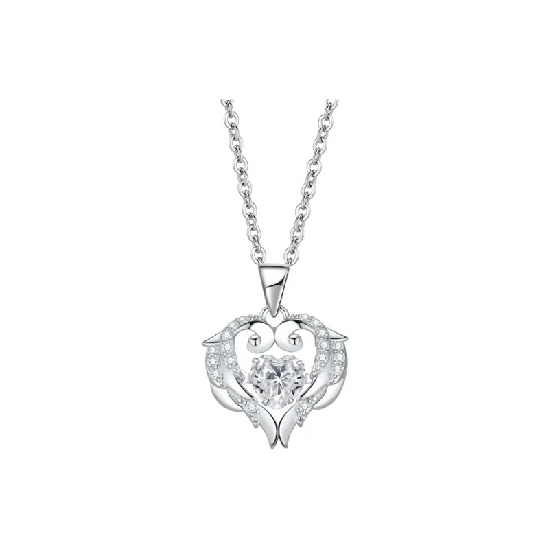 Regalrose 925 Sterling Silver Necklaces Women's Silver-0