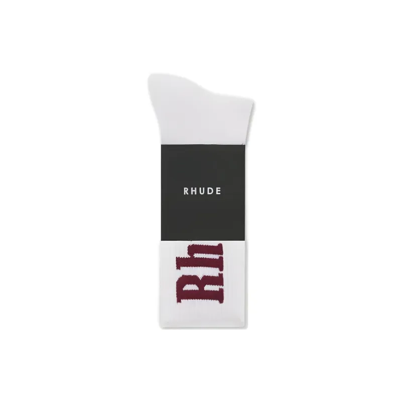 RHUDE Unisex Knee high Socks-1