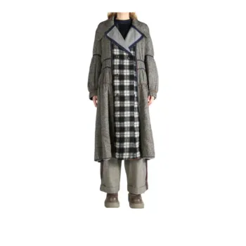 COMMUNS Coats Unisex Gray