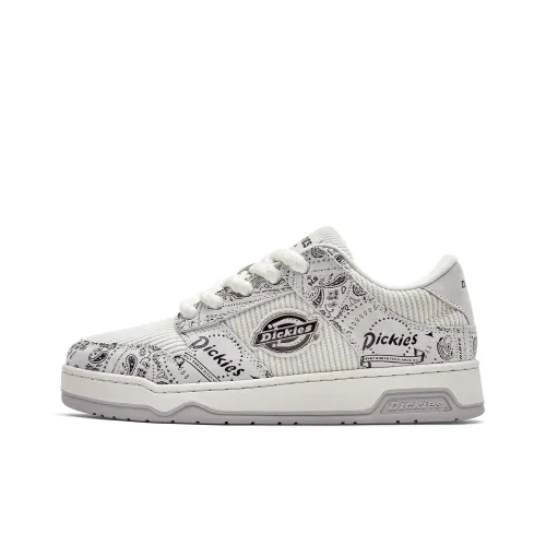 Dickies Low-Top Skateboard Shoes Women's Snow Mountains Gray