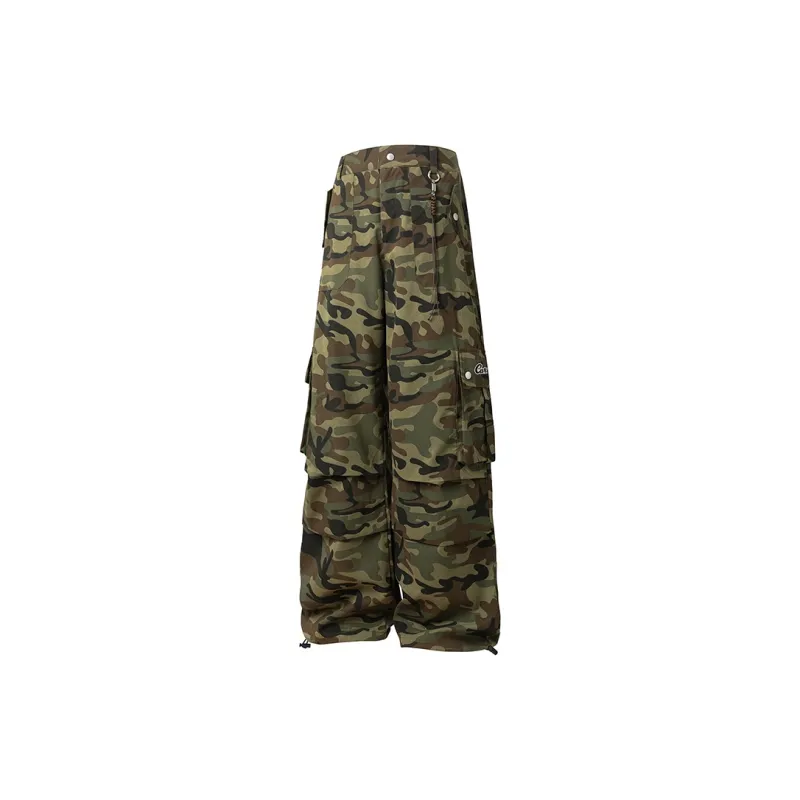 Caramella Cargo Pants Unisex Black-18