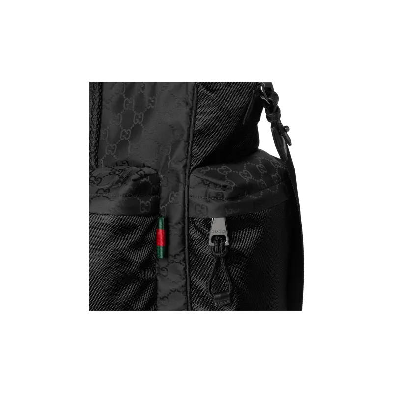 GUCCI Nylon Shoulder Bag, Crossbody Bag, Handbag Tubas Men's Black-6
